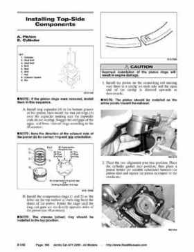 2005 Arctic Cat ATVs factory service and repair manual, Page 194