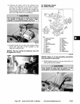2005 Arctic Cat ATVs factory service and repair manual, Page 195