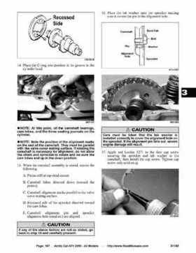 2005 Arctic Cat ATVs factory service and repair manual, Page 197