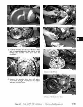 2005 Arctic Cat ATVs factory service and repair manual, Page 215