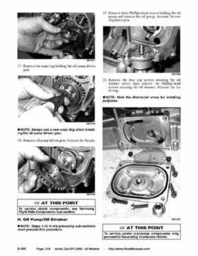 2005 Arctic Cat ATVs factory service and repair manual, Page 218
