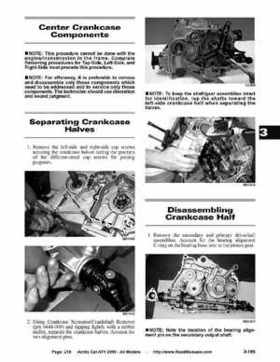 2005 Arctic Cat ATVs factory service and repair manual, Page 219