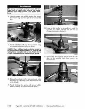 2005 Arctic Cat ATVs factory service and repair manual, Page 236