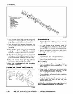 2005 Arctic Cat ATVs factory service and repair manual, Page 242