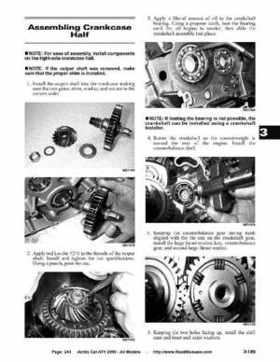 2005 Arctic Cat ATVs factory service and repair manual, Page 243