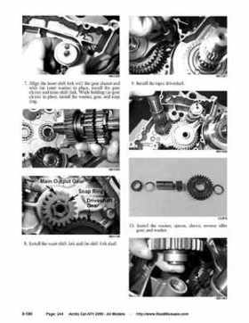 2005 Arctic Cat ATVs factory service and repair manual, Page 244