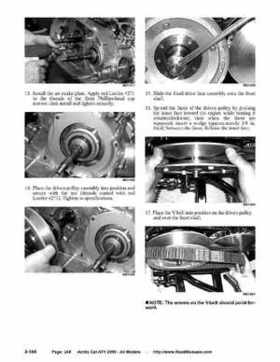 2005 Arctic Cat ATVs factory service and repair manual, Page 248
