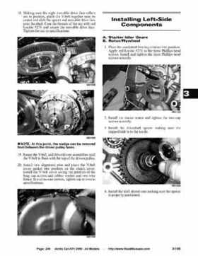2005 Arctic Cat ATVs factory service and repair manual, Page 249