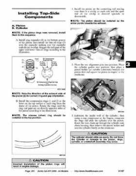 2005 Arctic Cat ATVs factory service and repair manual, Page 251