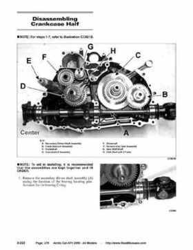 2005 Arctic Cat ATVs factory service and repair manual, Page 276
