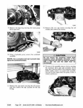 2005 Arctic Cat ATVs factory service and repair manual, Page 278