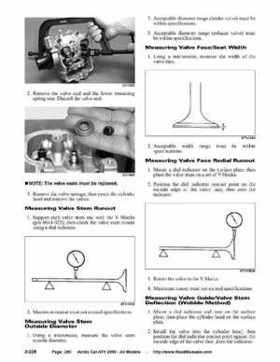 2005 Arctic Cat ATVs factory service and repair manual, Page 280