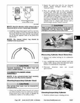 2005 Arctic Cat ATVs factory service and repair manual, Page 285