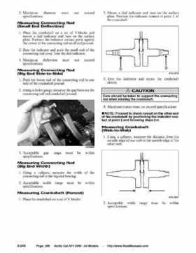 2005 Arctic Cat ATVs factory service and repair manual, Page 298