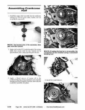 2005 Arctic Cat ATVs factory service and repair manual, Page 300