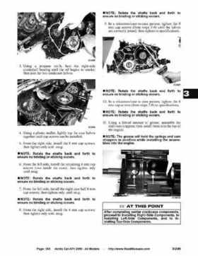 2005 Arctic Cat ATVs factory service and repair manual, Page 303