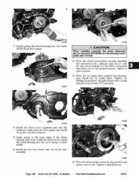 2005 Arctic Cat ATVs factory service and repair manual, Page 305