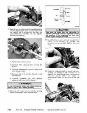 2005 Arctic Cat ATVs factory service and repair manual, Page 312