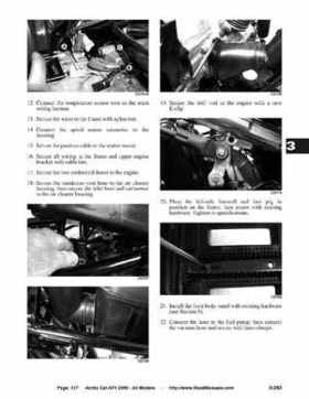 2005 Arctic Cat ATVs factory service and repair manual, Page 317