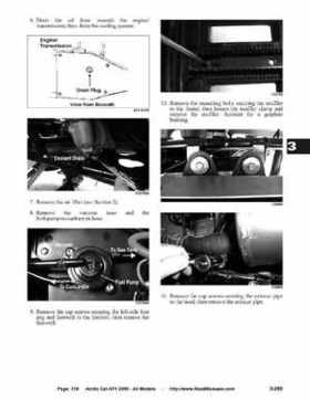 2005 Arctic Cat ATVs factory service and repair manual, Page 319