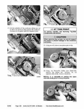 2005 Arctic Cat ATVs factory service and repair manual, Page 326