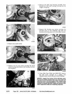 2005 Arctic Cat ATVs factory service and repair manual, Page 328