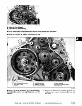 2005 Arctic Cat ATVs factory service and repair manual, Page 329