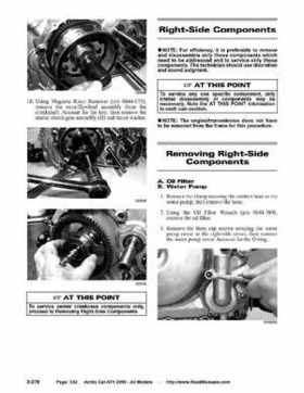 2005 Arctic Cat ATVs factory service and repair manual, Page 332