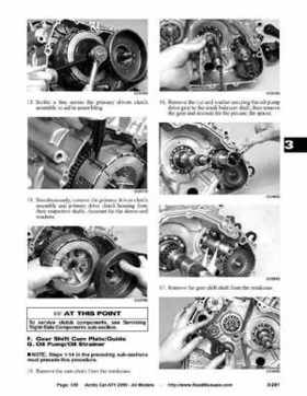 2005 Arctic Cat ATVs factory service and repair manual, Page 335