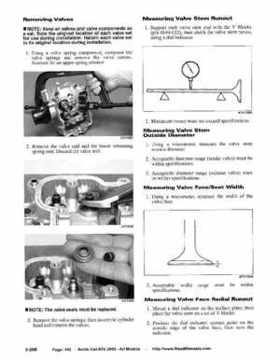 2005 Arctic Cat ATVs factory service and repair manual, Page 342