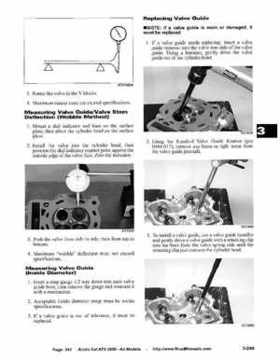 2005 Arctic Cat ATVs factory service and repair manual, Page 343