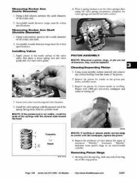 2005 Arctic Cat ATVs factory service and repair manual, Page 345