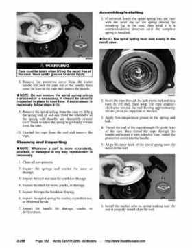 2005 Arctic Cat ATVs factory service and repair manual, Page 352
