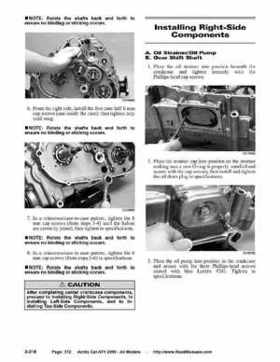 2005 Arctic Cat ATVs factory service and repair manual, Page 372