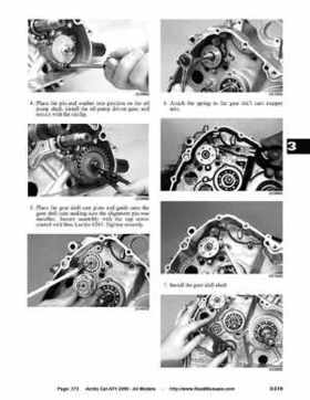 2005 Arctic Cat ATVs factory service and repair manual, Page 373