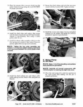 2005 Arctic Cat ATVs factory service and repair manual, Page 375