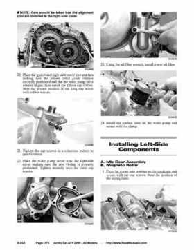 2005 Arctic Cat ATVs factory service and repair manual, Page 376