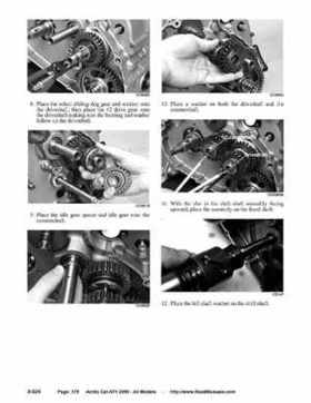 2005 Arctic Cat ATVs factory service and repair manual, Page 378