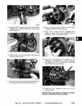 2005 Arctic Cat ATVs factory service and repair manual, Page 379