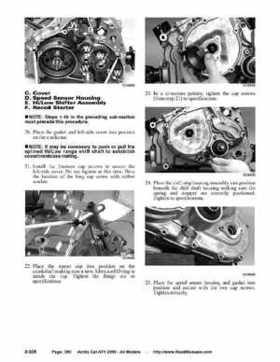 2005 Arctic Cat ATVs factory service and repair manual, Page 380
