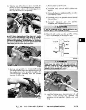 2005 Arctic Cat ATVs factory service and repair manual, Page 385