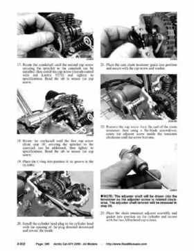 2005 Arctic Cat ATVs factory service and repair manual, Page 386