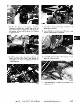 2005 Arctic Cat ATVs factory service and repair manual, Page 389
