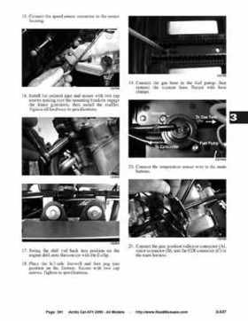 2005 Arctic Cat ATVs factory service and repair manual, Page 391