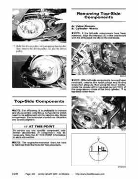 2005 Arctic Cat ATVs factory service and repair manual, Page 400