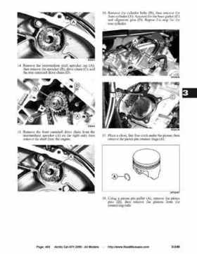 2005 Arctic Cat ATVs factory service and repair manual, Page 403