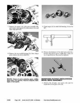 2005 Arctic Cat ATVs factory service and repair manual, Page 406