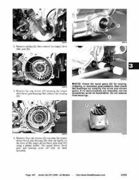 2005 Arctic Cat ATVs factory service and repair manual, Page 407