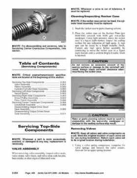 2005 Arctic Cat ATVs factory service and repair manual, Page 408