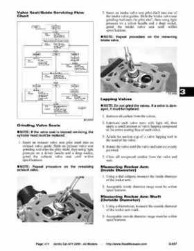 2005 Arctic Cat ATVs factory service and repair manual, Page 411